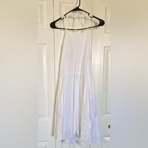 White linen dress from Gap